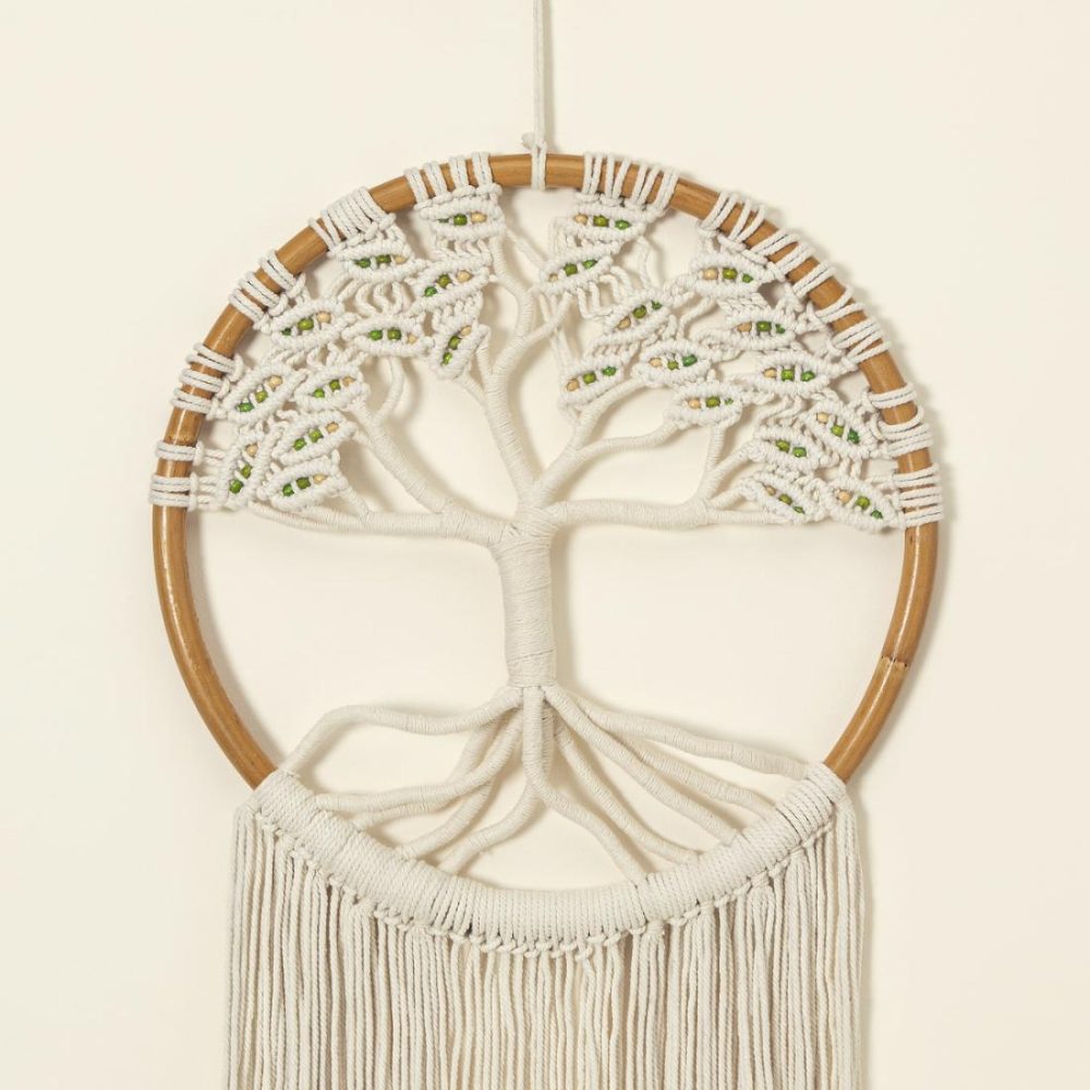 3-D Wall Art |   Macramé Tree Of Life 3-D Wall Art 3-D Wall Art