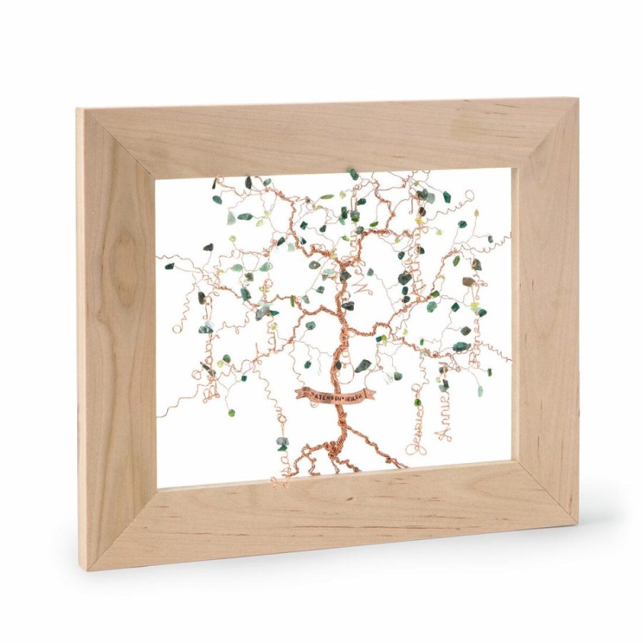 3-D Wall Art |   Personalized Family Tree Wire Sculpture 3-D Wall Art 3-D Wall Art