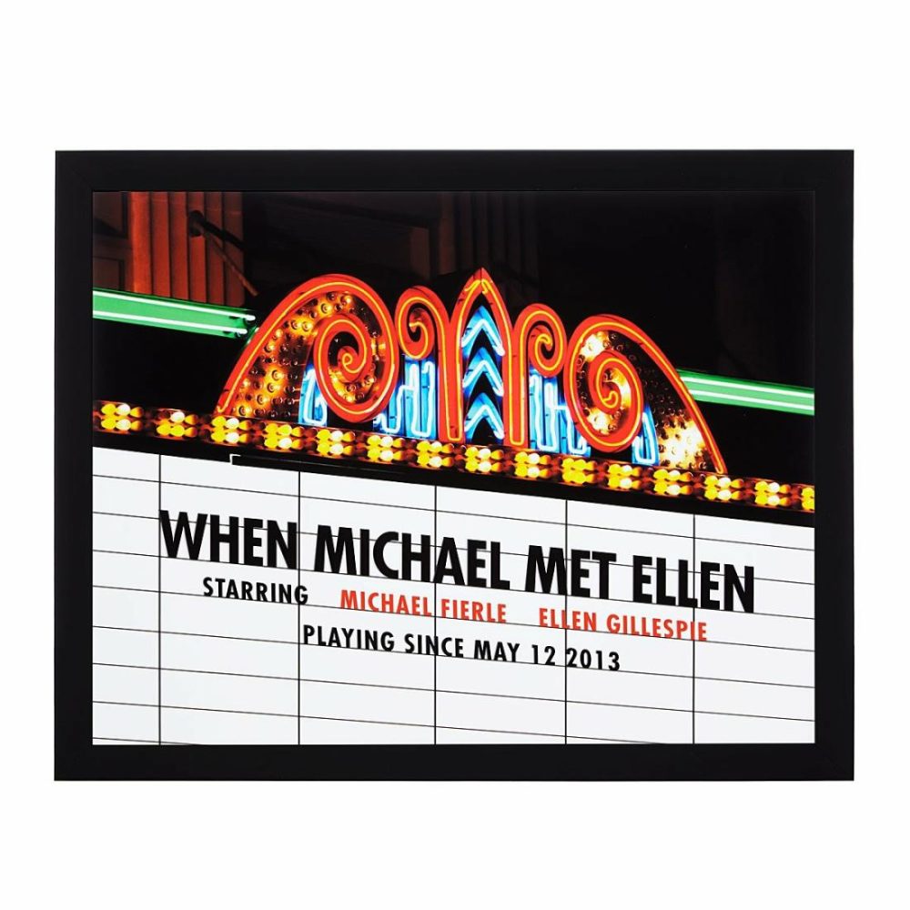 3-D Wall Art |   Personalized Movie Marquee Photo Print 3-D Wall Art 3-D Wall Art