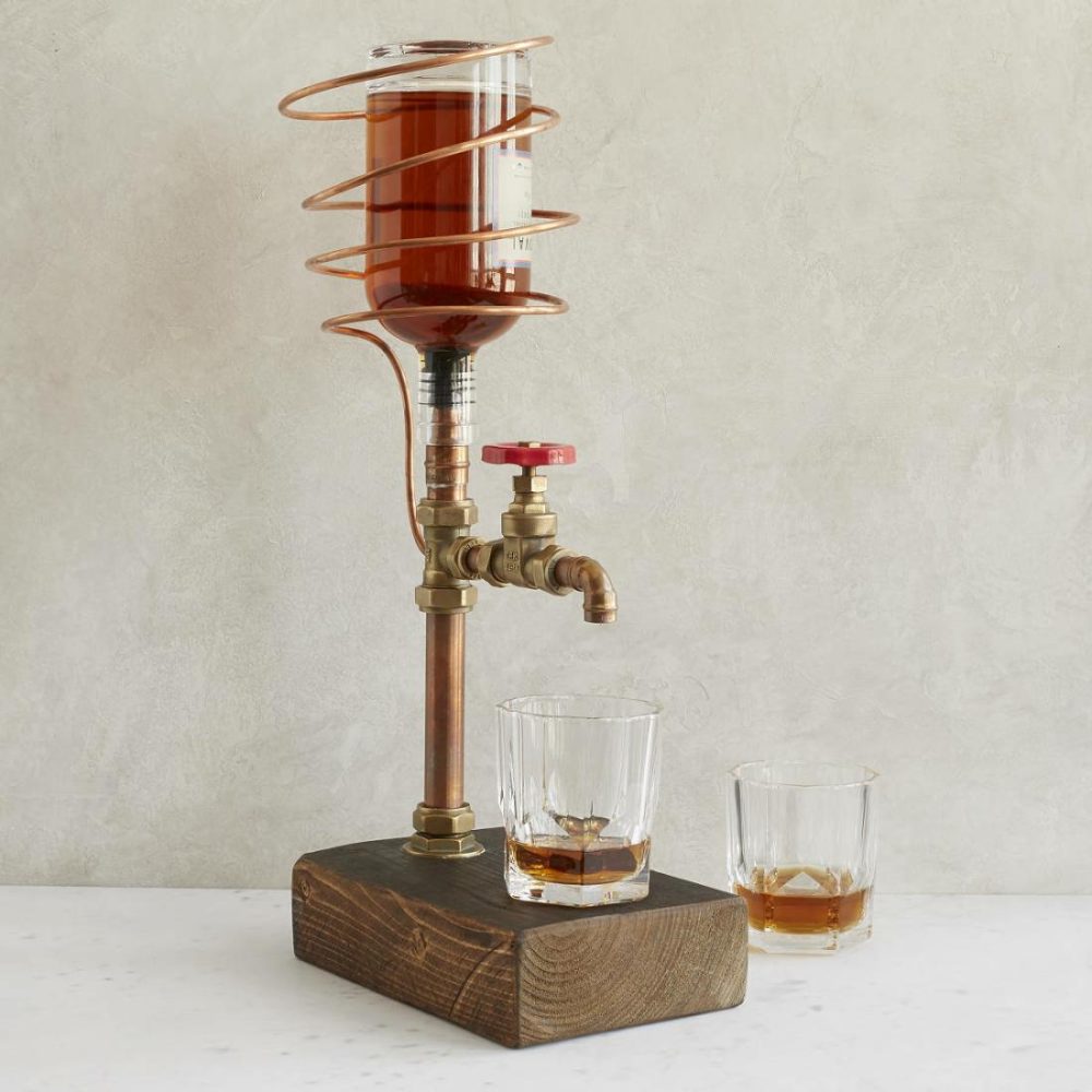 Bar Accessories |   Industrial Brass & Copper Drink Dispenser Bar Accessories Bar Accessories