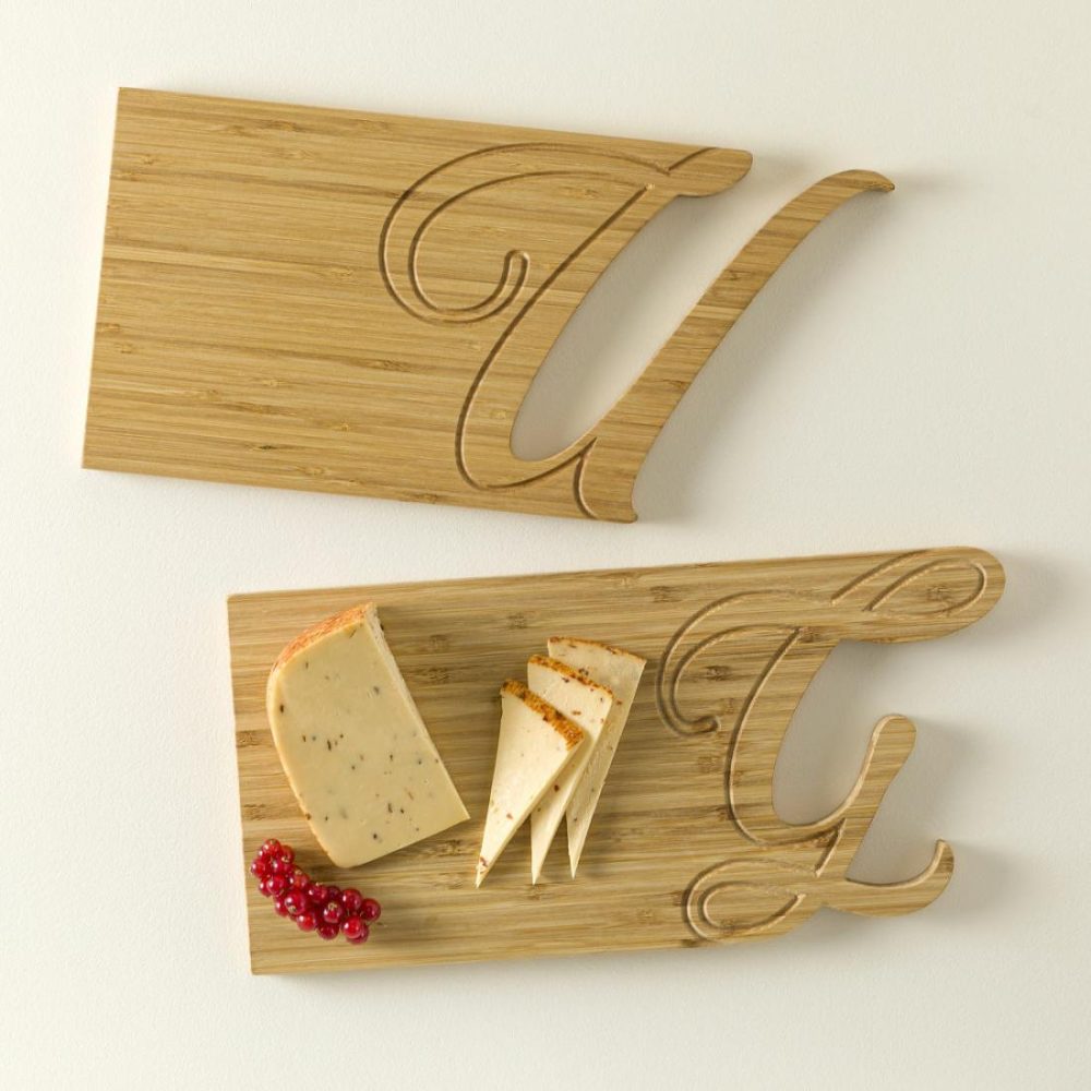 Bar Accessories |   Monogram Cutting Board Bar Accessories Bar Accessories