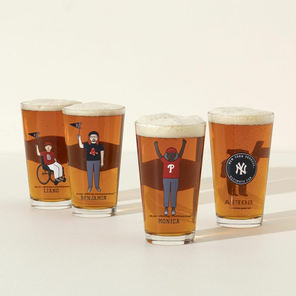 Beer Glasses |   Ultimate Fan Personalized Glass Beer Glasses Beer Glasses