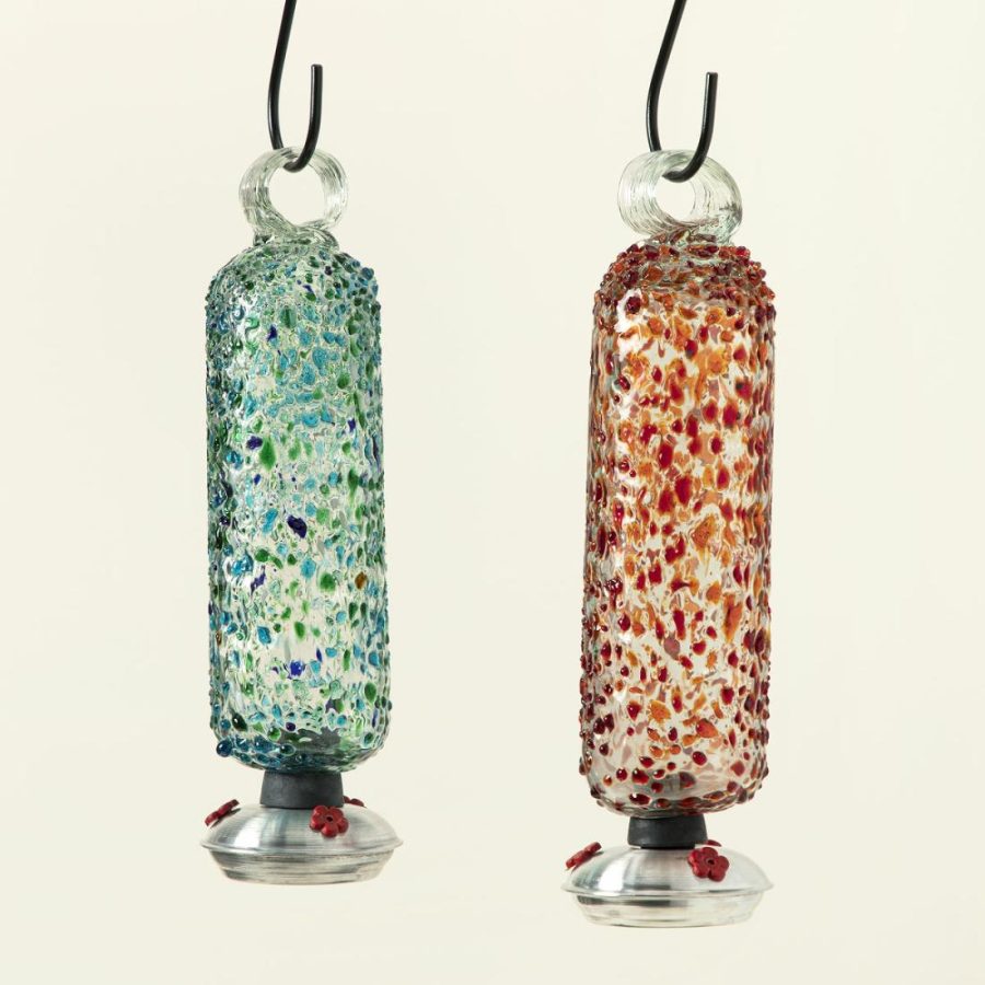 Birdhouses & Feeders |   Glass Confetti Hummingbird Feeder Birdhouses & Feeders Birdhouses & Feeders