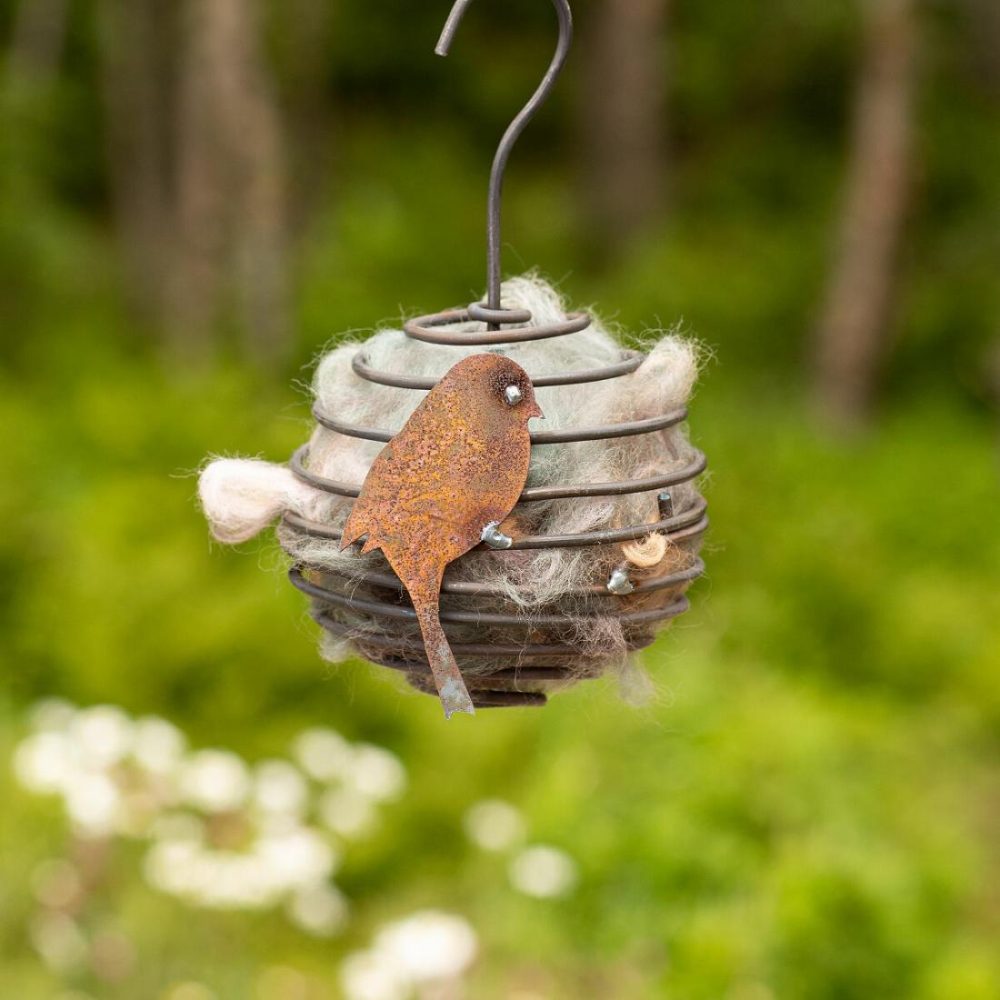 Birdhouses & Feeders |   Wool Nest Starter Birdhouses & Feeders Birdhouses & Feeders