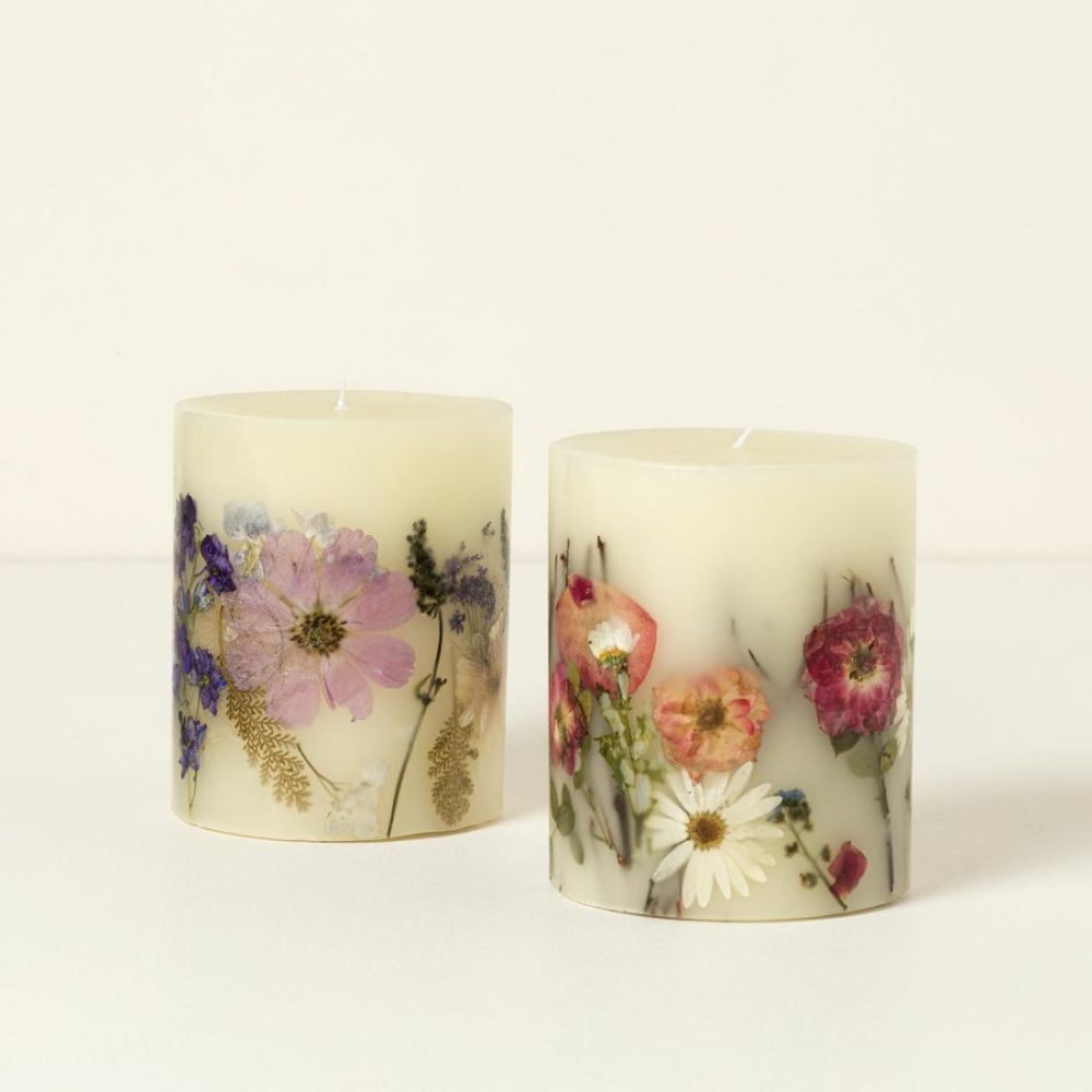 Candles |   Handcrafted Dried Botanical Candle Candles Candles