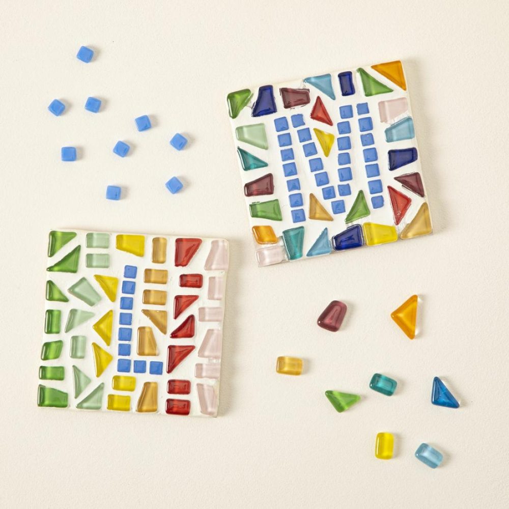 Coasters |   Mosaic Initial Coasters Diy Kit Coasters Coasters