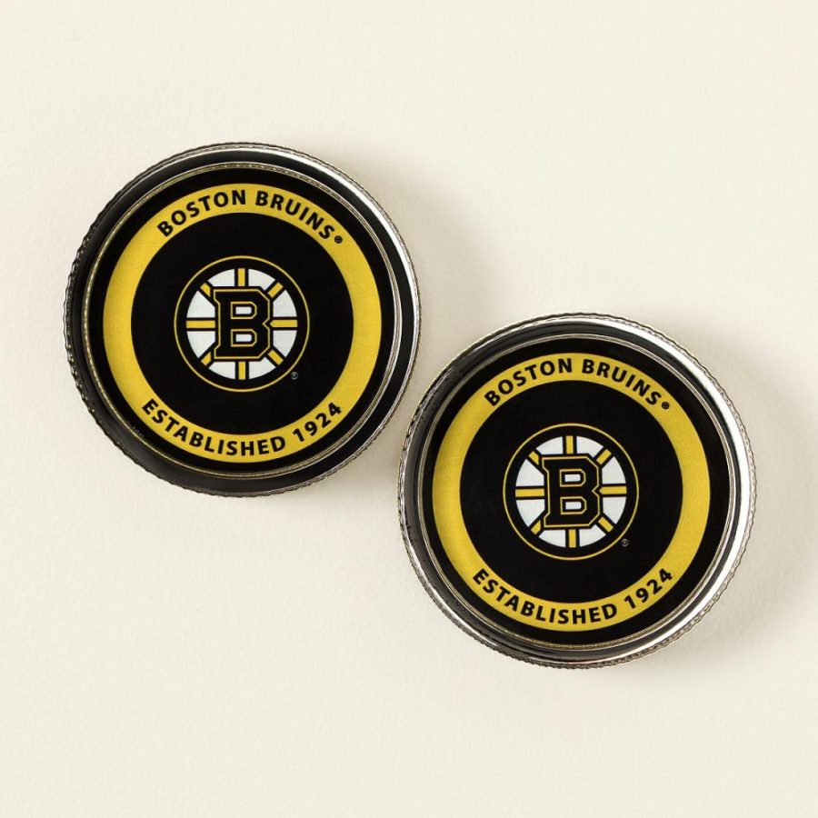 Coasters |   Nhl Puck-Shaped Glass Coaster Set Coasters Coasters