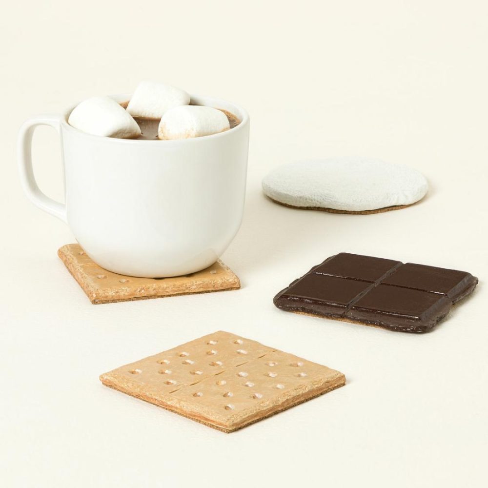 Coasters |   S’Mores Coaster Set Coasters Coasters