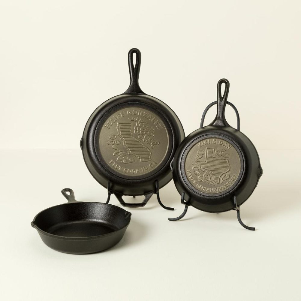 Cookware & Bakeware |   Personalized Home State Cast Iron Pan Cookware & Bakeware Cookware & Bakeware