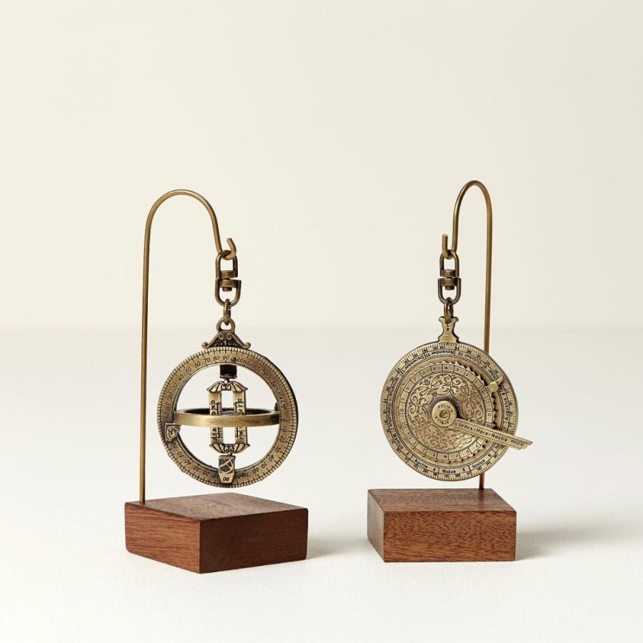 Decorative Accents |   Celestial Desktop Timekeepers Decor Decorative Accents