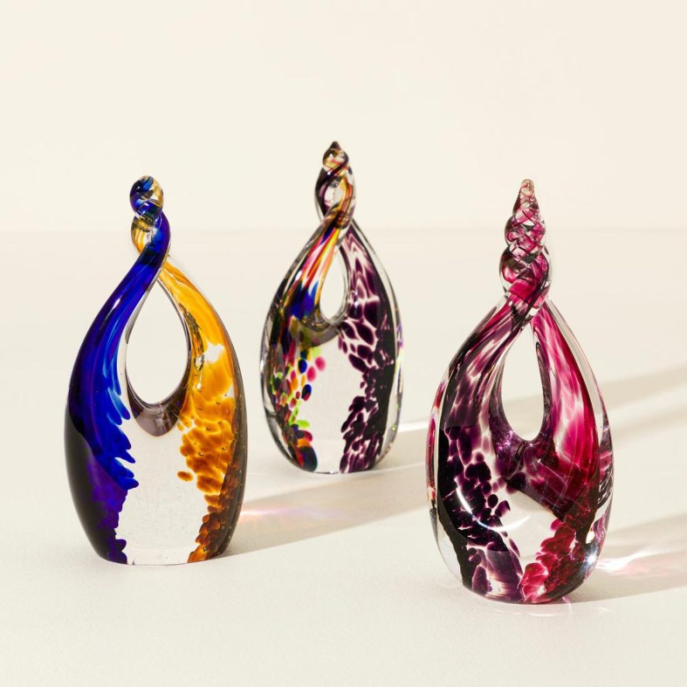 Decorative Accents |   Glass Unity Sculpture Decor Decorative Accents