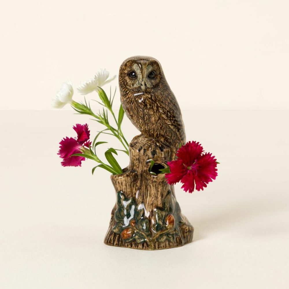 Decorative Accents |   Owl Bud Vase Decor Decorative Accents