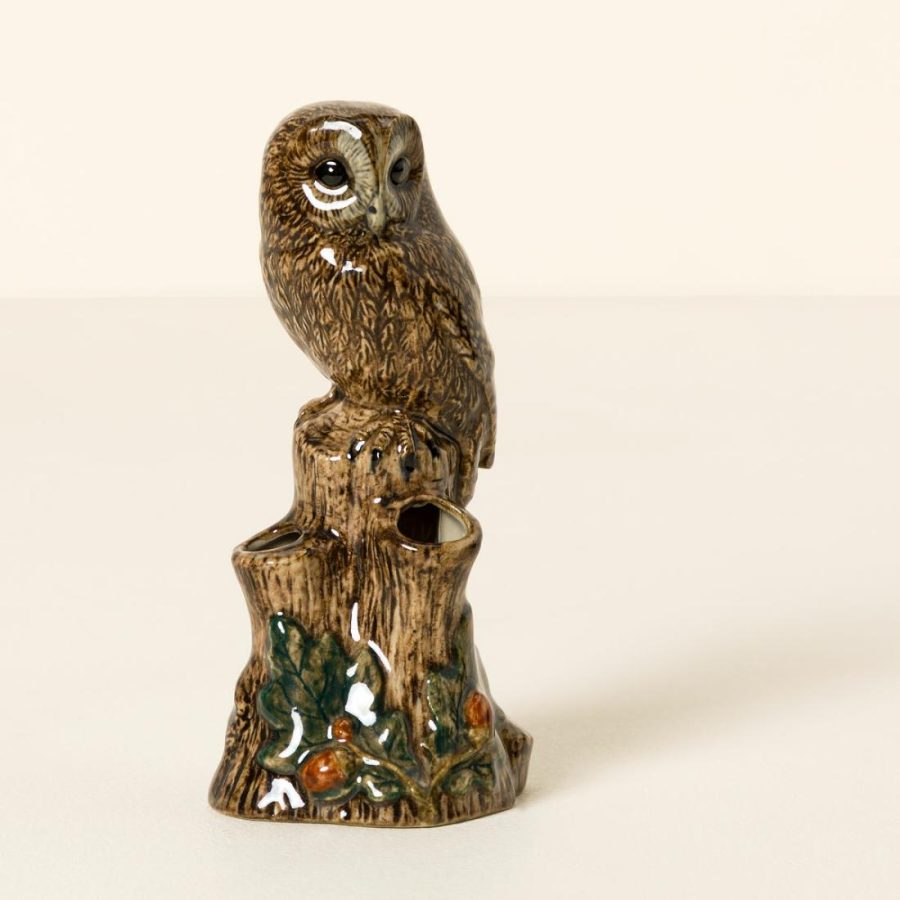 Decorative Accents |   Owl Bud Vase Decor Decorative Accents