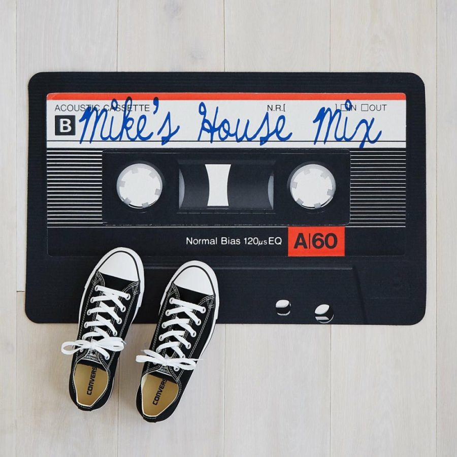 Decorative Accents |   Personalized Mixtape Doormat Decor Decorative Accents