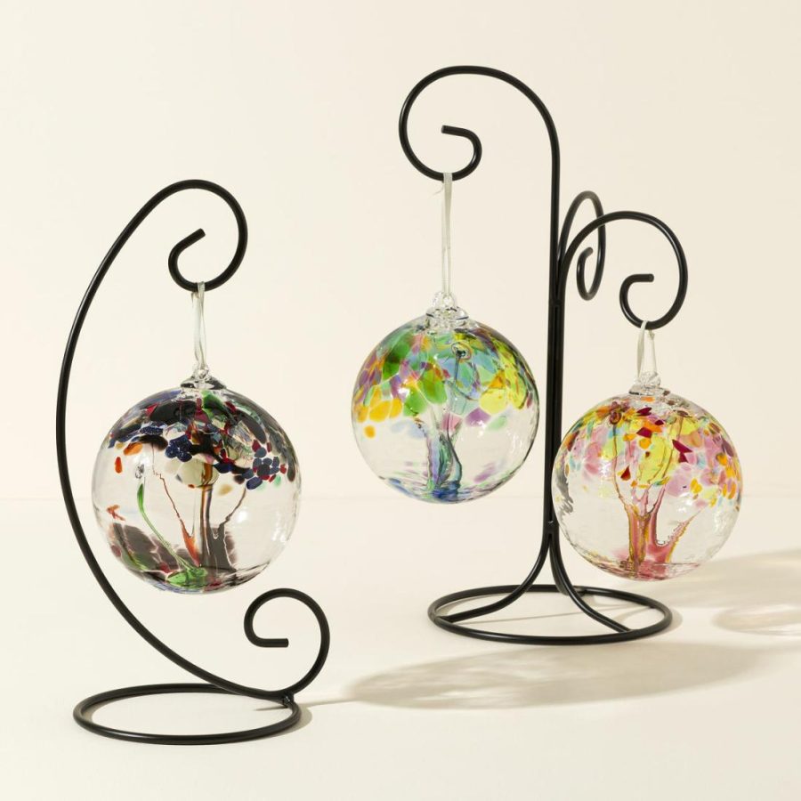 Decorative Accents |   Recycled Glass Tree Globes – Relationships Decor Decorative Accents