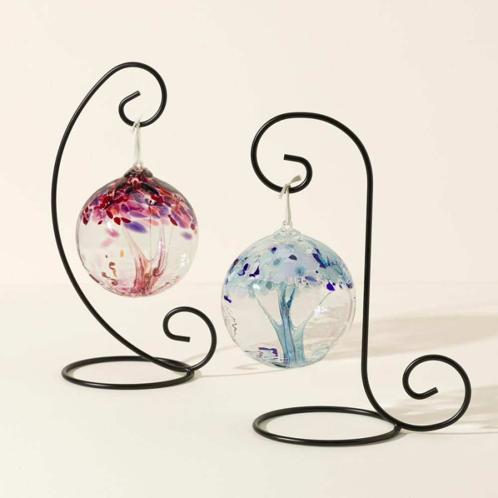 Decorative Accents |   Recycled Glass Tree Globes – Wishes Decor Decorative Accents