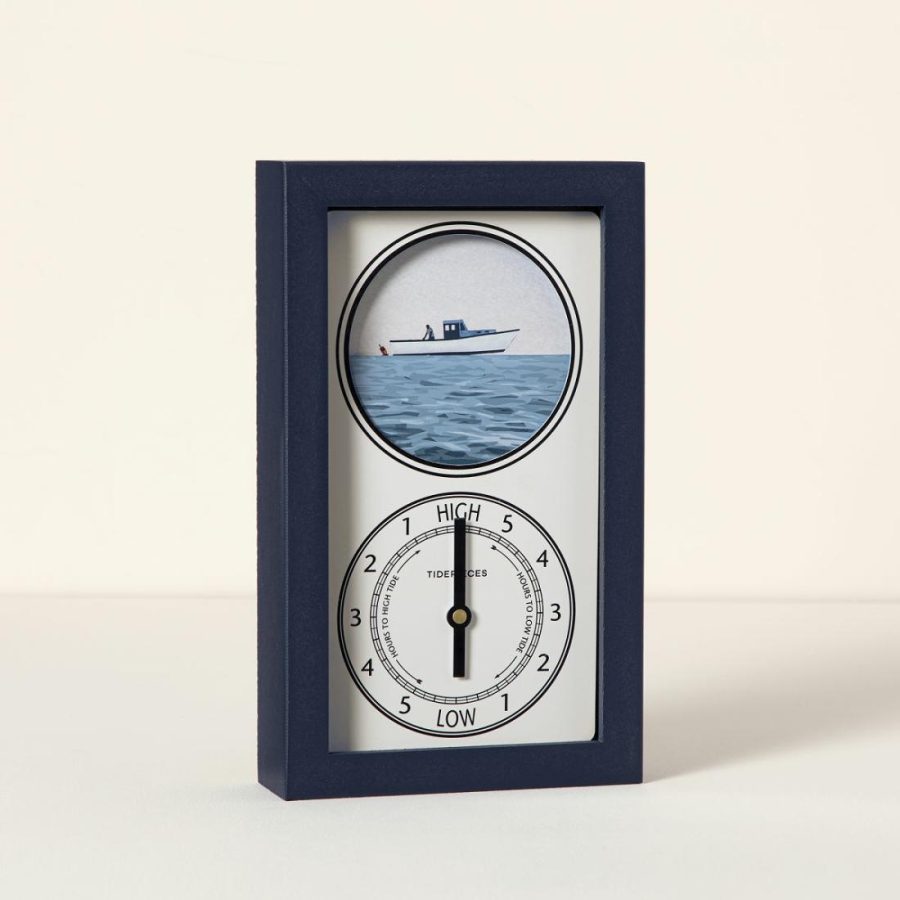 Decorative Accents |   Seaside Surprise Moving Tide Clock Decor Decorative Accents