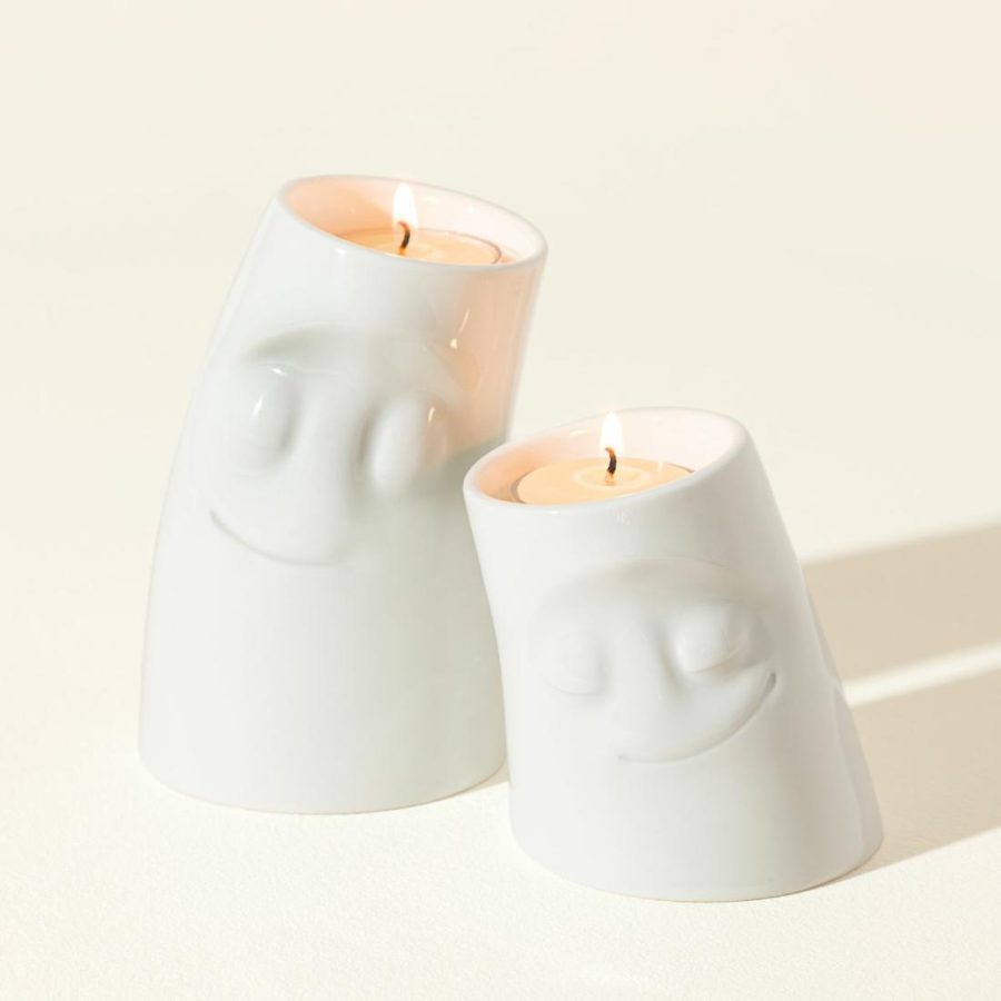 Decorative Accents |   Snuggle Candle Holder Set Candles Candles