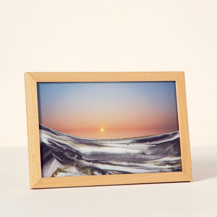 Decorative Accents |   Sunset Scene Sand Art Decor Decorative Accents