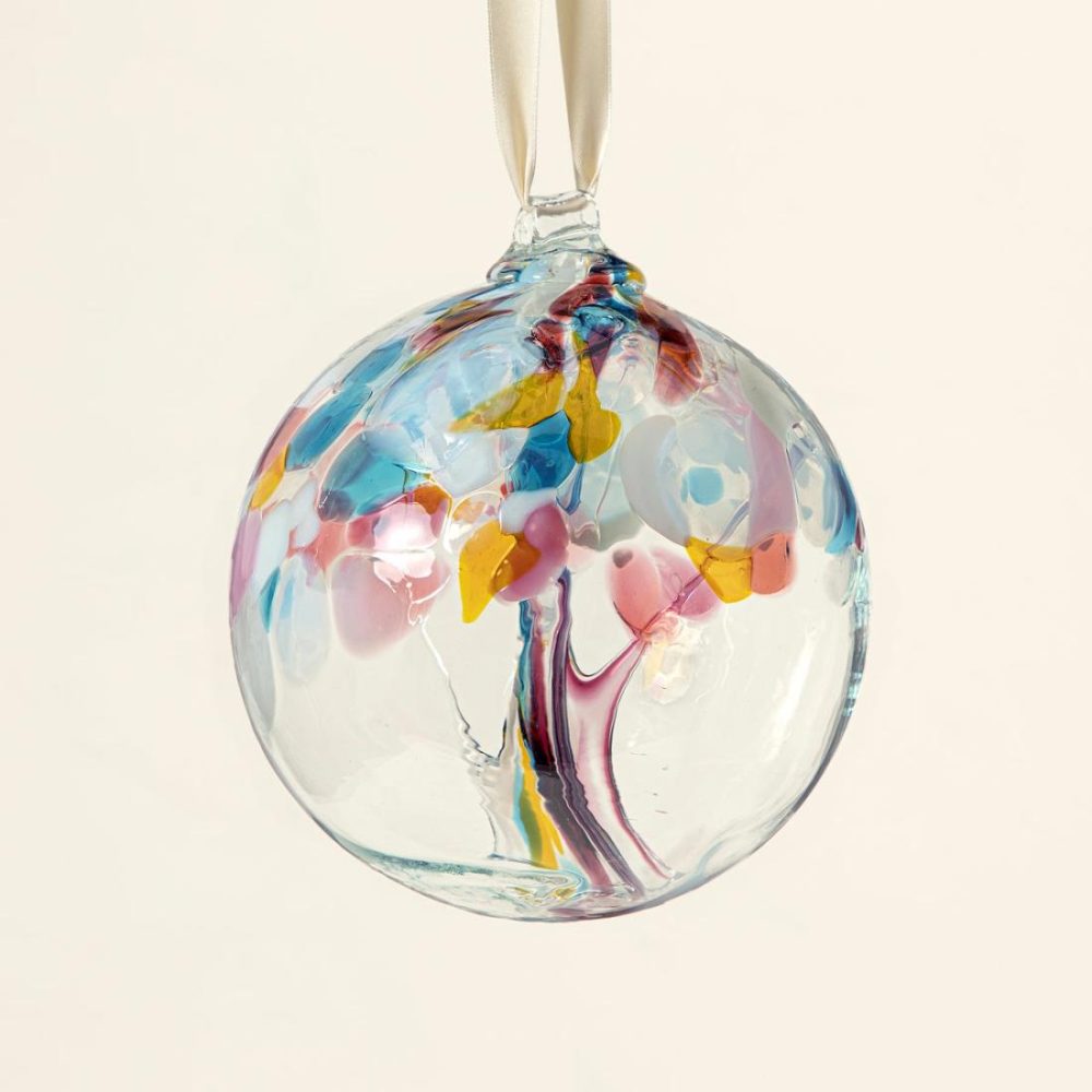 Decorative Accents |   Tree Of Memories Recycled Glass Globe Decor Decorative Accents