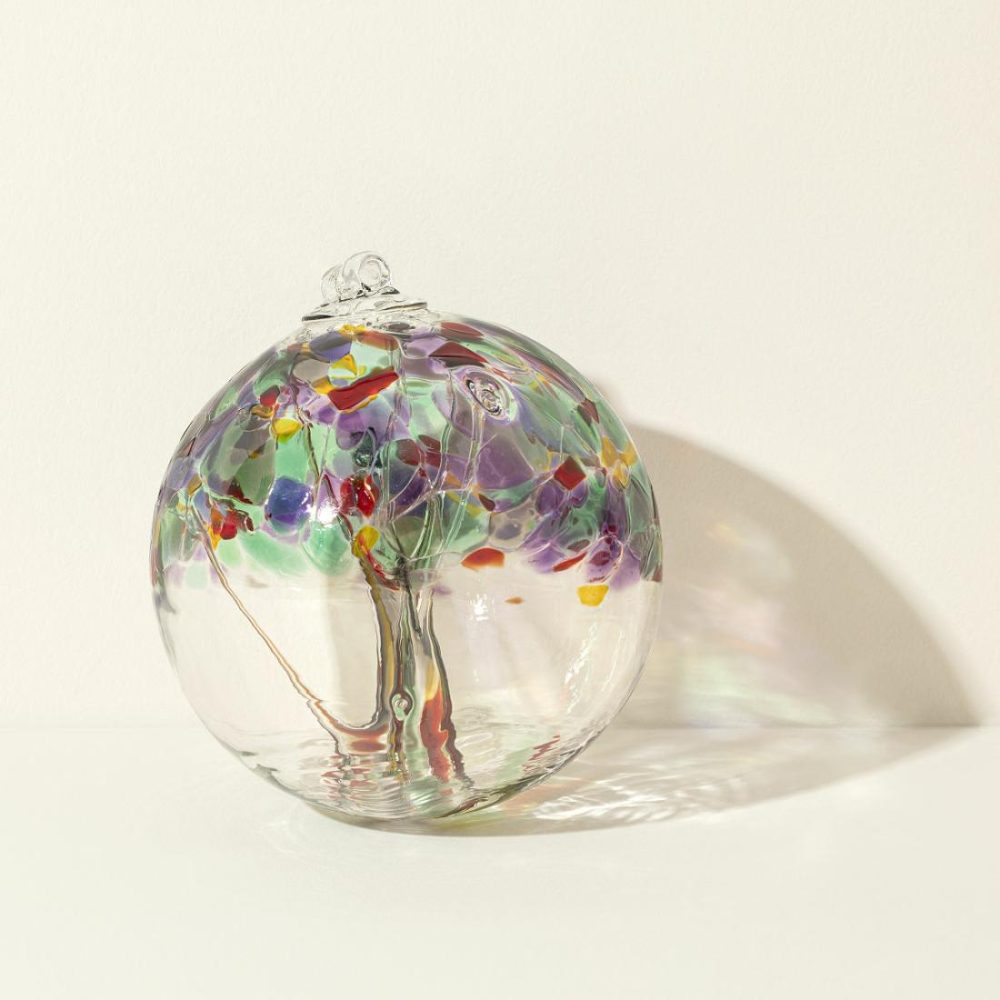 Decorative Accents |   Tree Of Remembrance Recycled Glass Globe Decor Decorative Accents