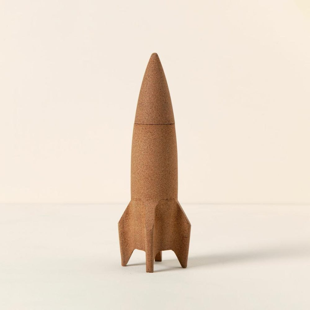 Desktop Sculptures |   Cork Rocket Desk Organizer Desktop Sculptures Desktop Sculptures