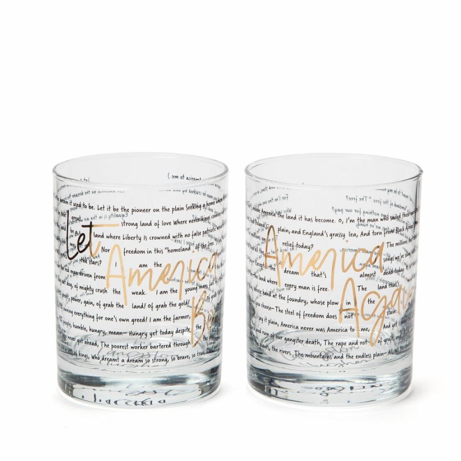 Drinking Glasses |   Let America Be America Again Glasses Drinking Glasses Drinking Glasses