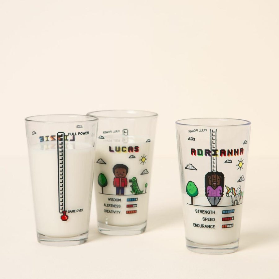 Drinking Glasses |   Personalized Retro Gamer Pint Glass Drinking Glasses Drinking Glasses