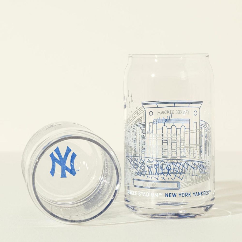 Drinking Glasses |   Stadiumscape Can-Shaped Glasses – Set Of 2 Drinking Glasses Drinking Glasses