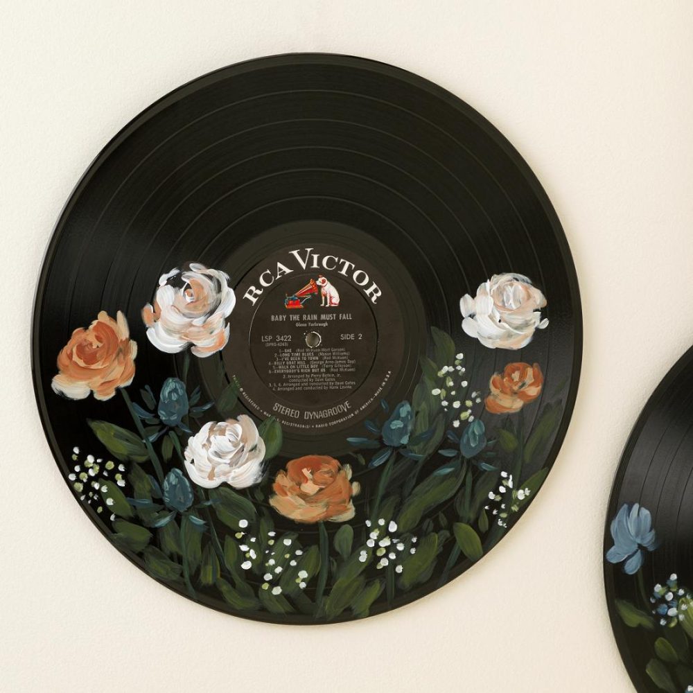 Family & Couple |   Love Song Painted Record Art Family & Couple