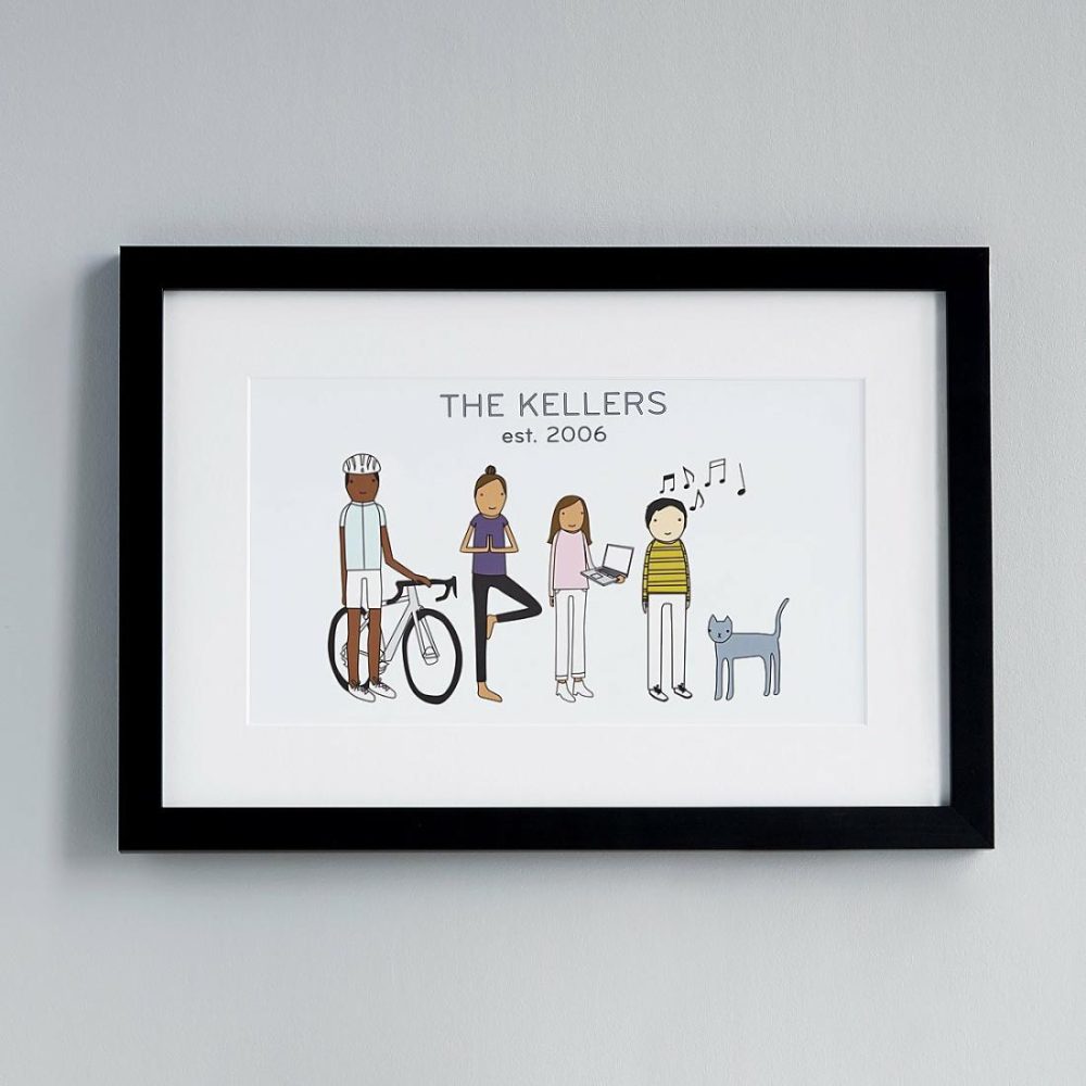 Family & Couple |   Personalized Family Hobby Art Art Family & Couple