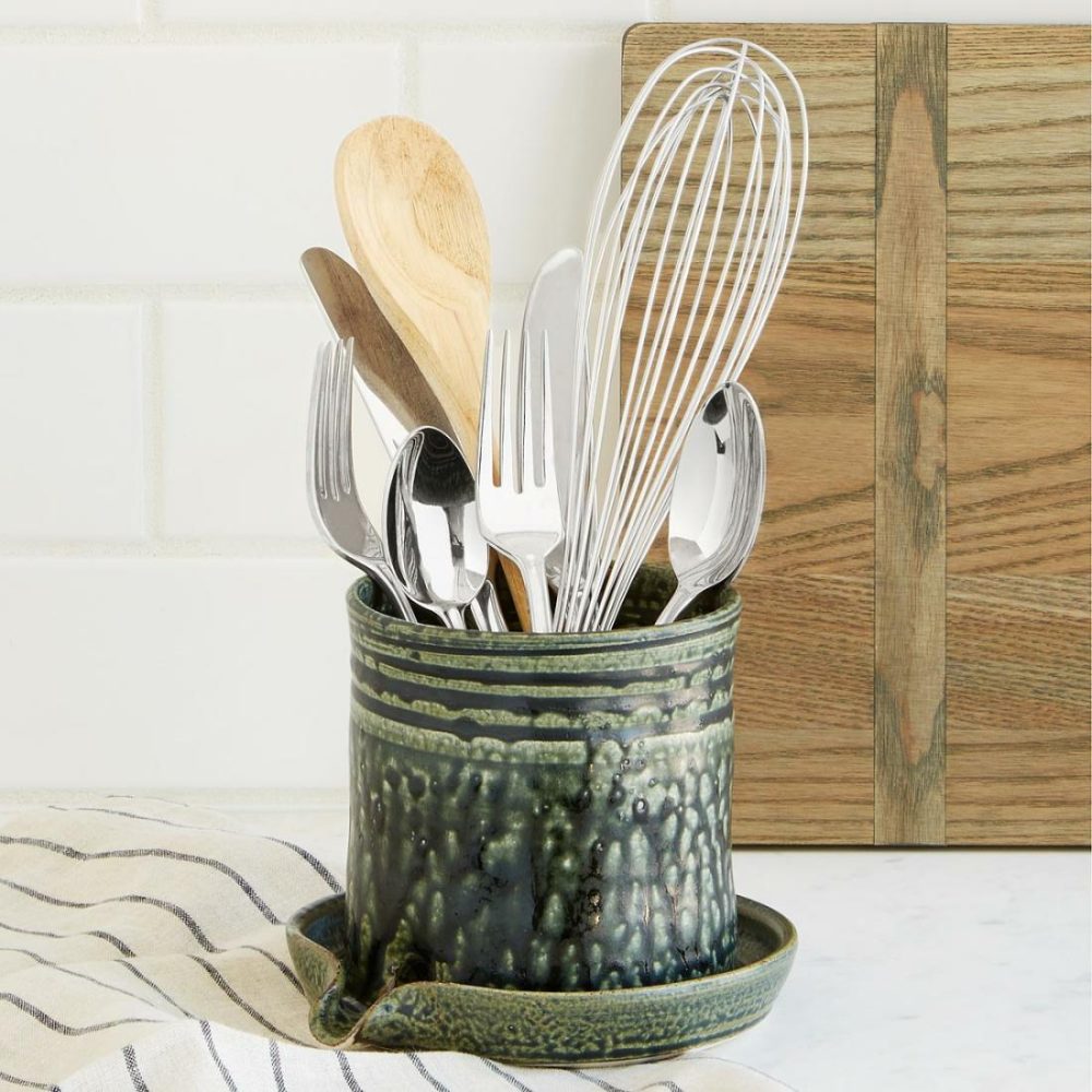 Food & Kitchen Storage |   Utensil Draining Caddy Food & Kitchen Storage Food & Kitchen Storage