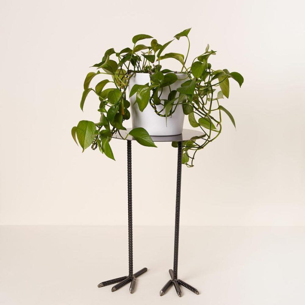 Garden Decor |   Bird Legs Plant Stand Garden Garden Decor