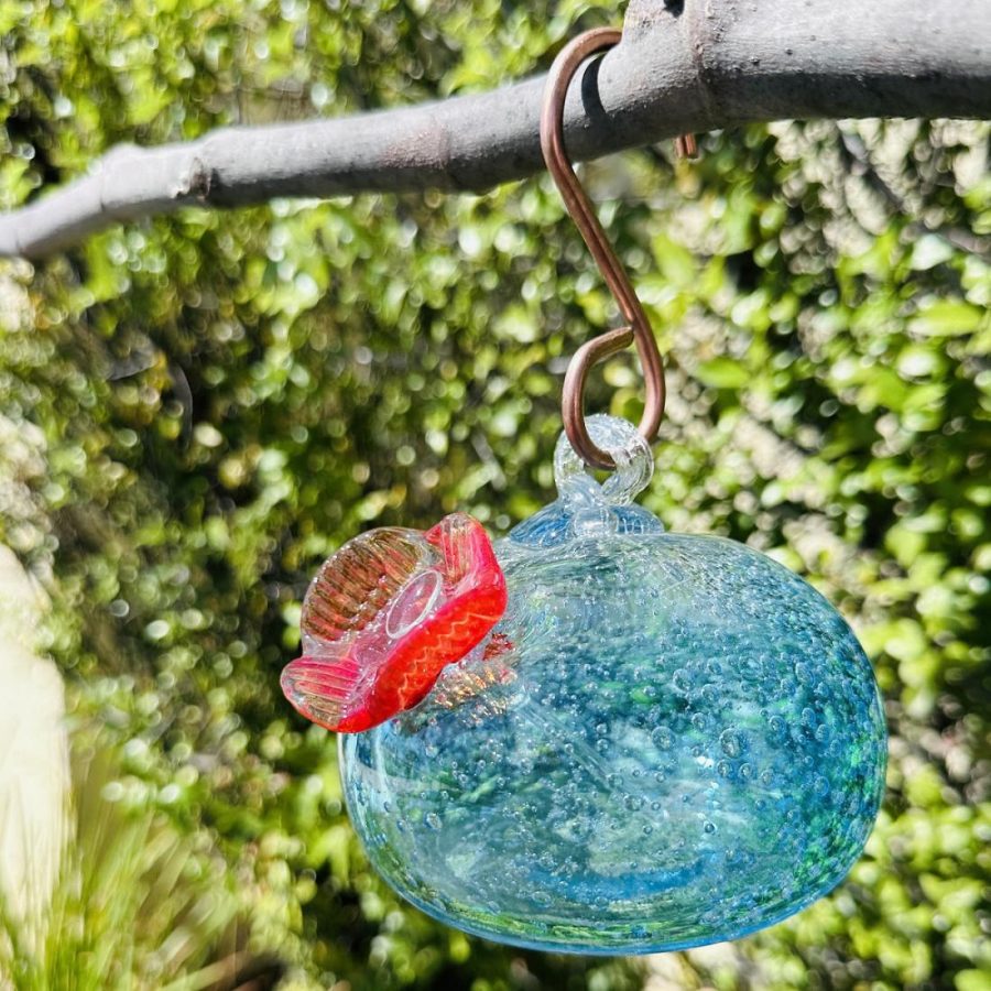 Garden Decor |   Birds Of A Feather Hummingbird Feeder Birdhouses & Feeders Birdhouses & Feeders