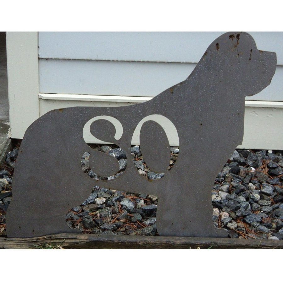 Garden Decor |   Dog Lawn Stakes Garden Garden Decor