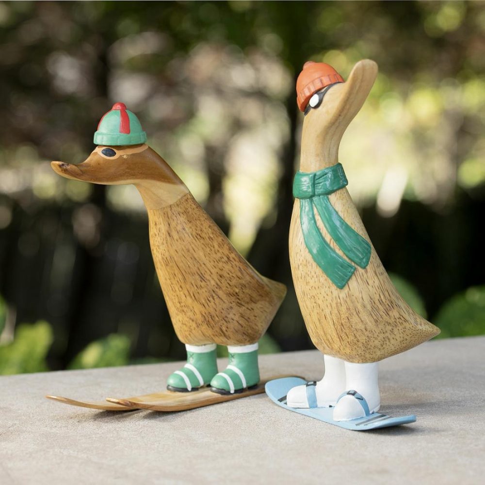 Garden Decor |   Downhill Ducky Garden Garden Decor