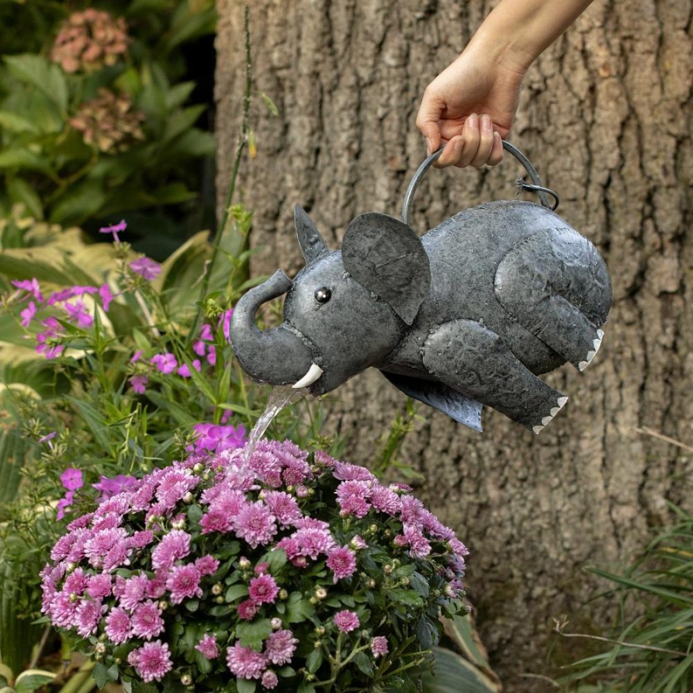 Garden Decor |   Ellie The Elephant Watering Can Garden Garden Decor