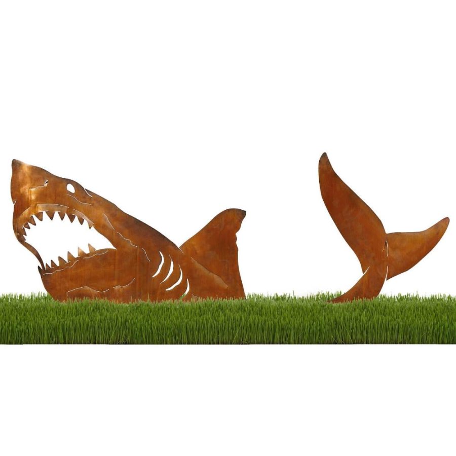 Garden Decor |   Land Shark Garden Garden Decor