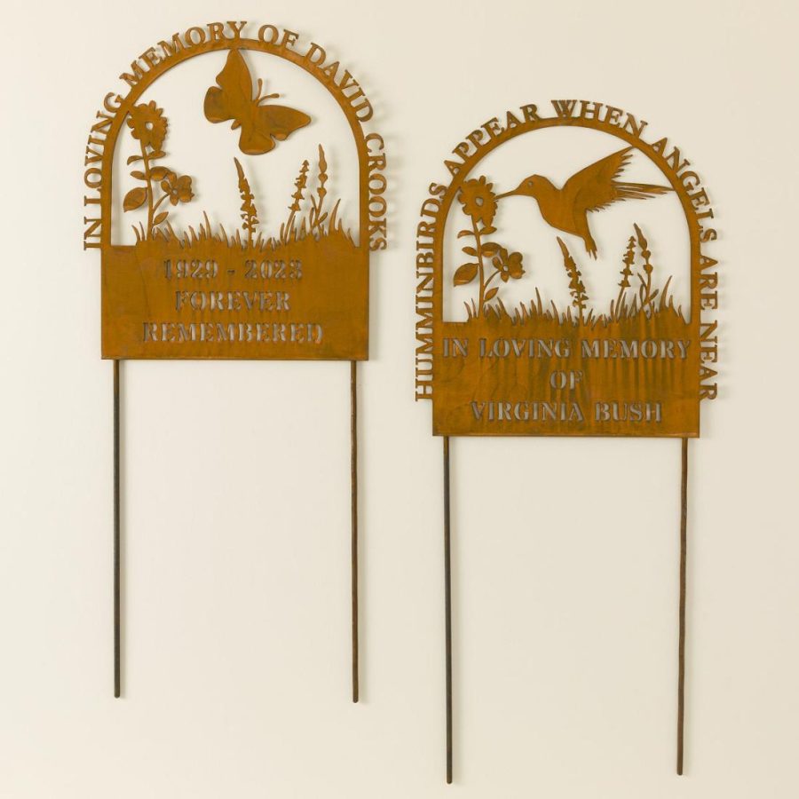 Garden Decor |   Memorial Garden Stake Garden Garden Decor