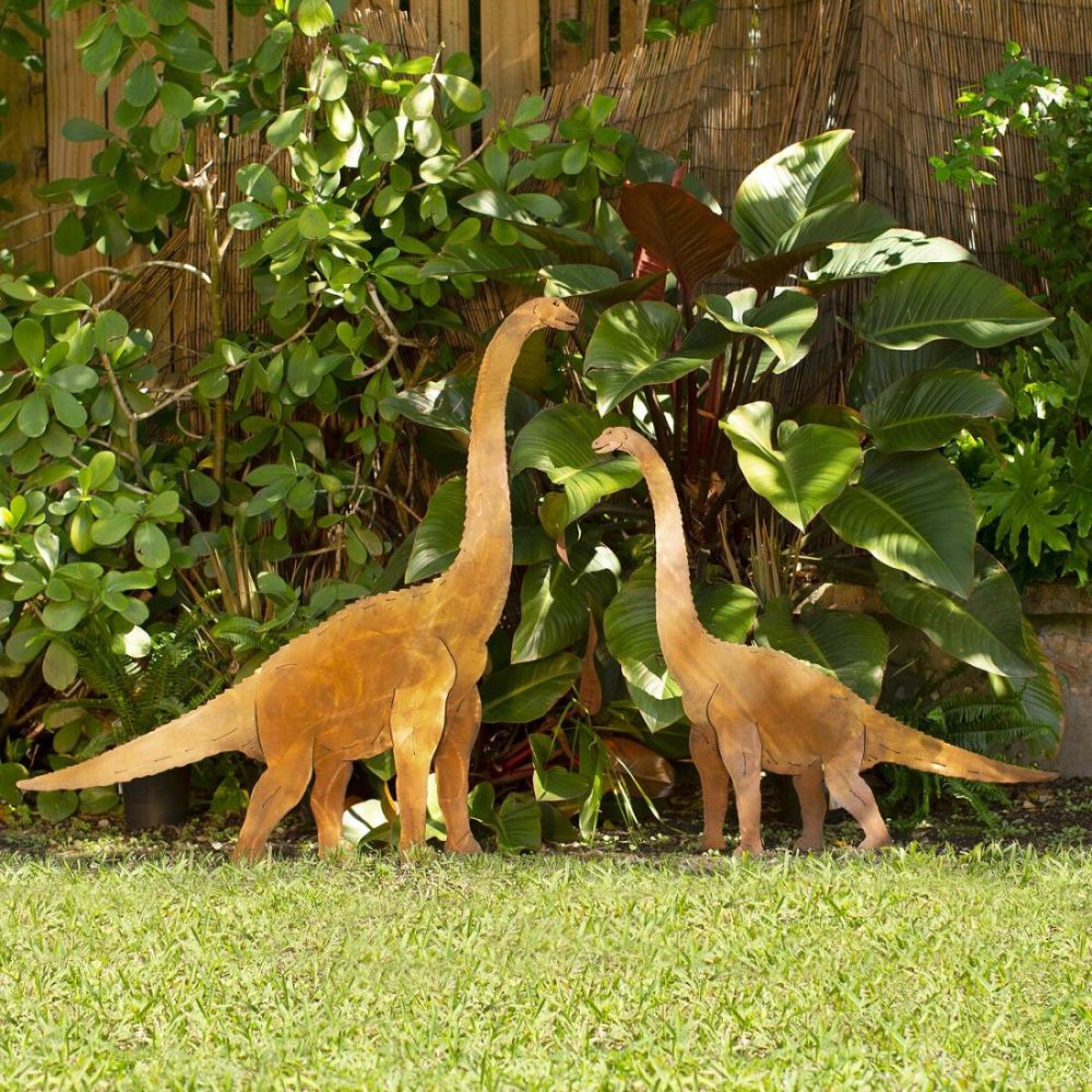 Garden Decor |   Plant Eater Brontosaurus Sculpture Garden Garden Decor