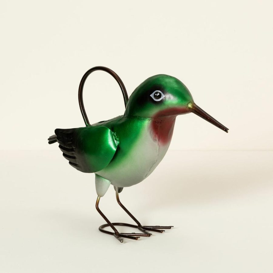 Garden Decor |   Ruby Throated Hummingbird Watering Can Garden Garden Decor