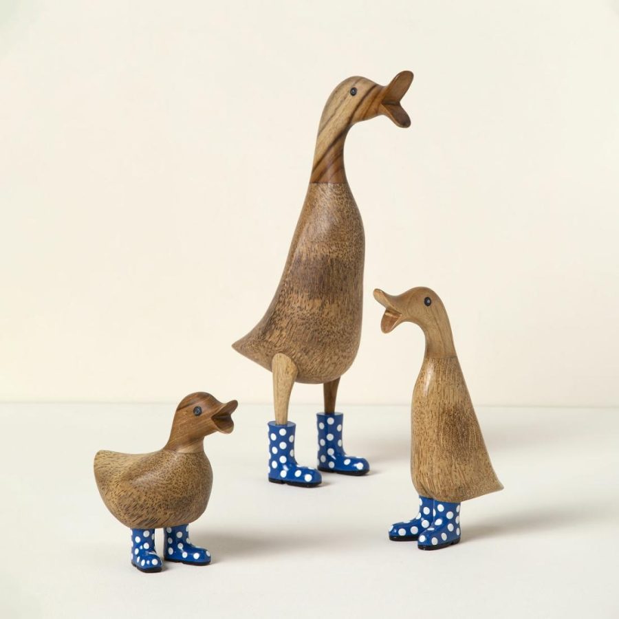 Garden Decor |   Spotted Wellies Garden Ducks Garden Garden Decor