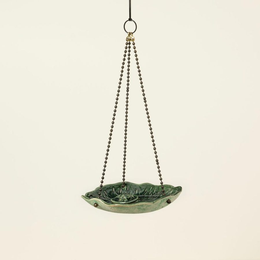 Garden Decor |   Turtle Pond Hanging Bird Bath Birdhouses & Feeders Birdhouses & Feeders