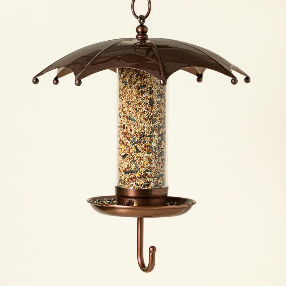 Garden Decor |   Umbrella Bird Feeder Birdhouses & Feeders Birdhouses & Feeders