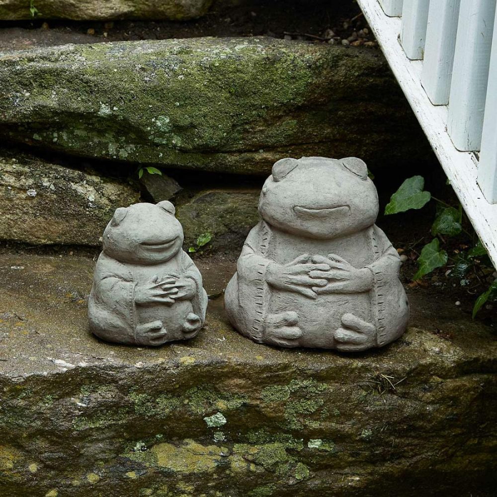 Garden Decor |   Zen Frog Garden Sculpture Garden Garden Decor