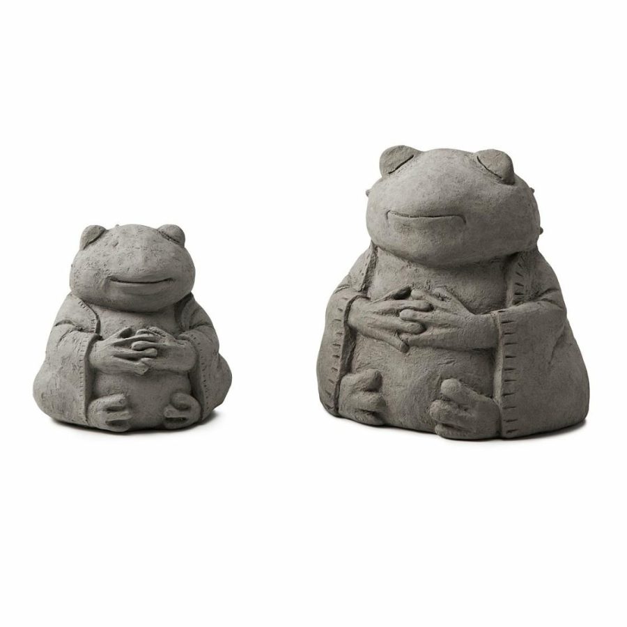 Garden Decor |   Zen Frog Garden Sculpture Garden Garden Decor