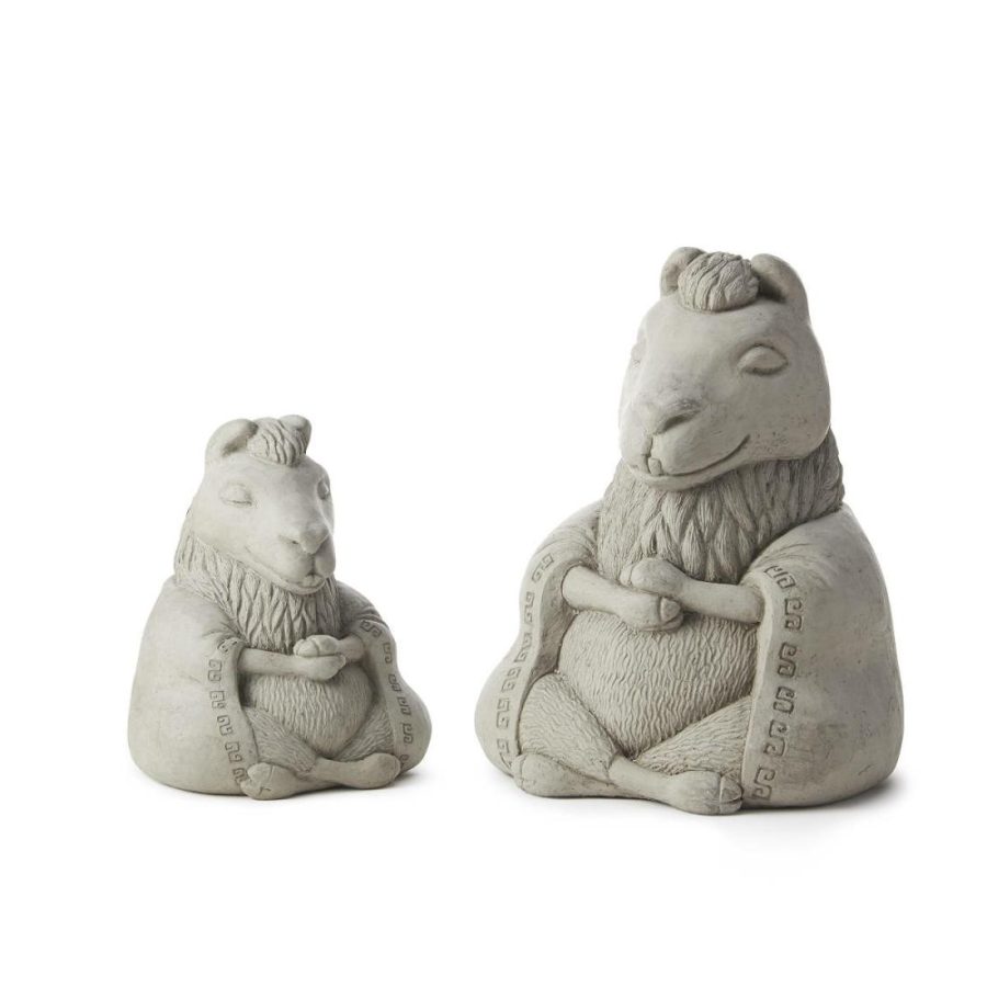 Garden Decor |   Zen Llama Garden Sculpture Garden Garden Decor