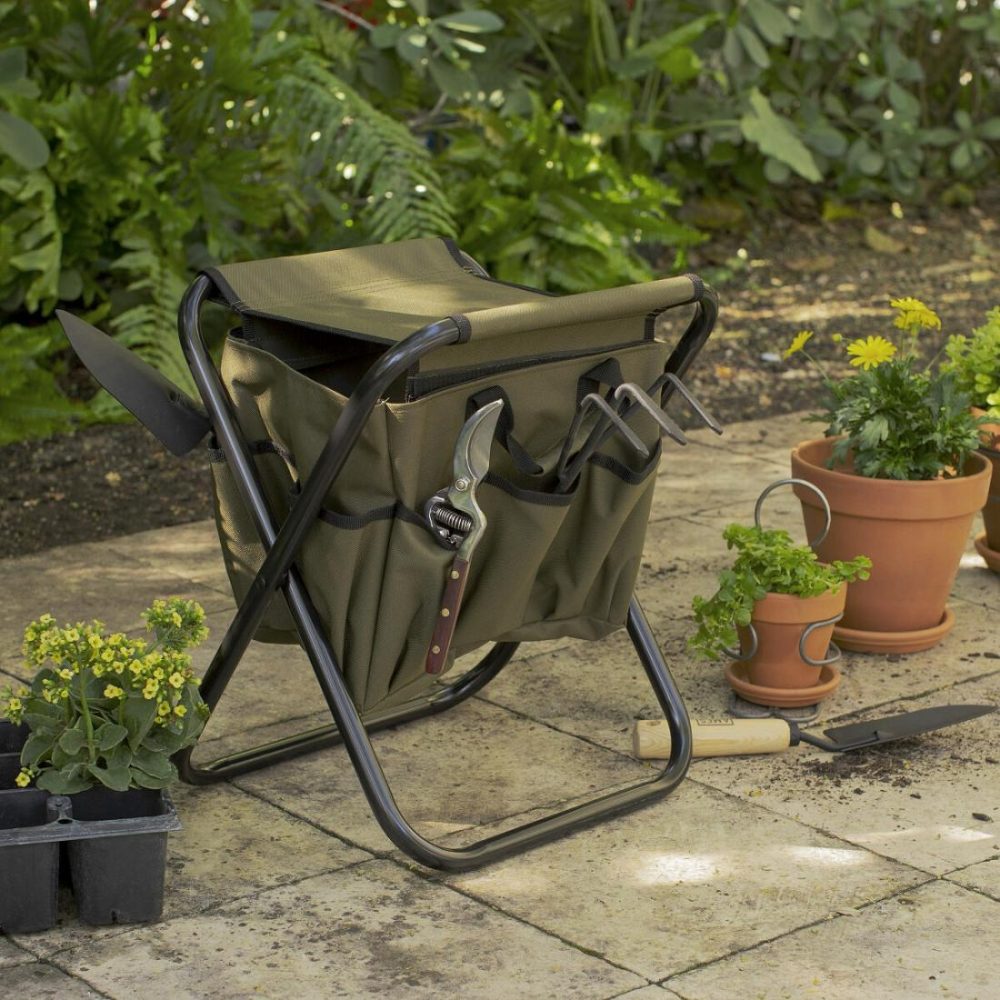 Garden Tools |   Gardener’S Tool Seat Garden Garden Tools