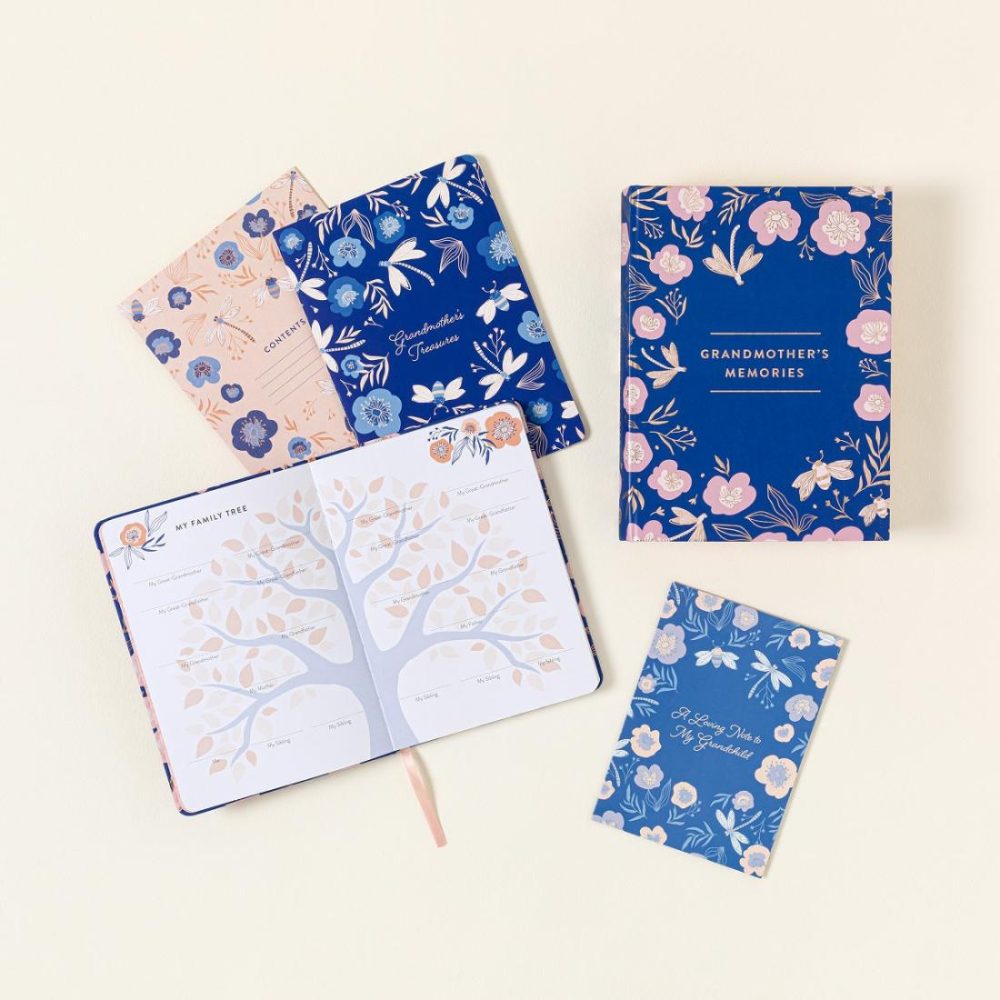 Journals & Stationery |   Grandma’S Keepsake Box & Journal Set Journals & Stationery Journals & Stationery