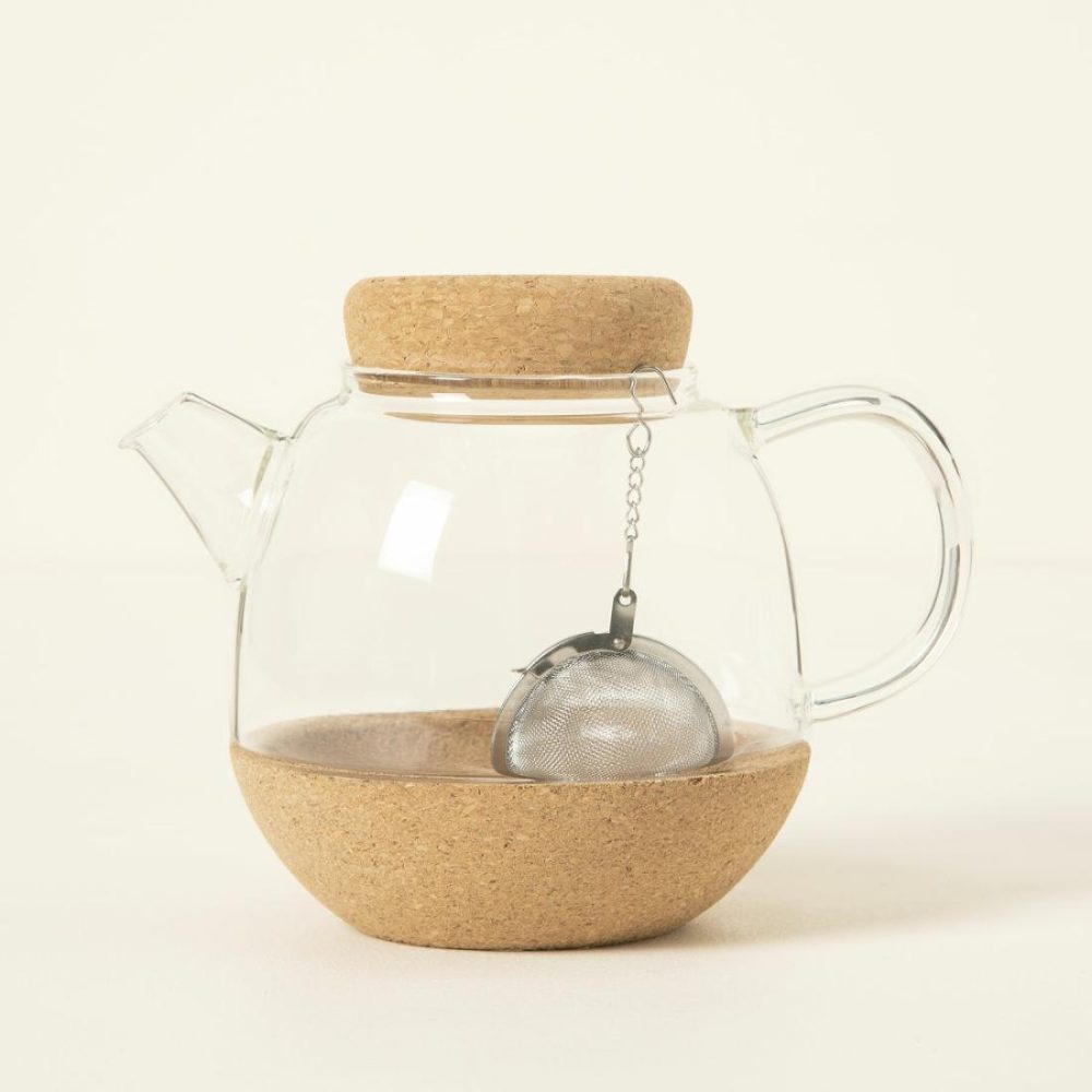 Kitchen Utensils & Gadgets |   Cork & Glass Teapot Kitchen Kitchen Utensils & Gadgets